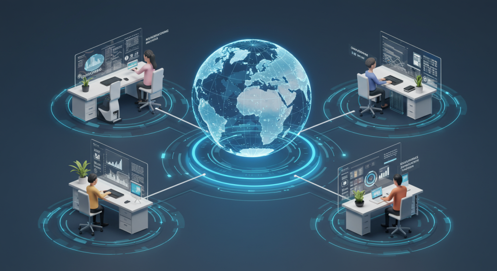 Nearshoring vs. Offshoring vs. Onshoring vs. Outsourcing: A Comprehensive Guide